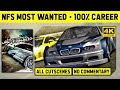 NFS MOST WANTED REMASTERED 4K 100 CAREER PART 1 NO COMMENTARY NFS MOST WANTED REMASTERED 4K 100 CAREER PART 1 NO COMMENTARY
