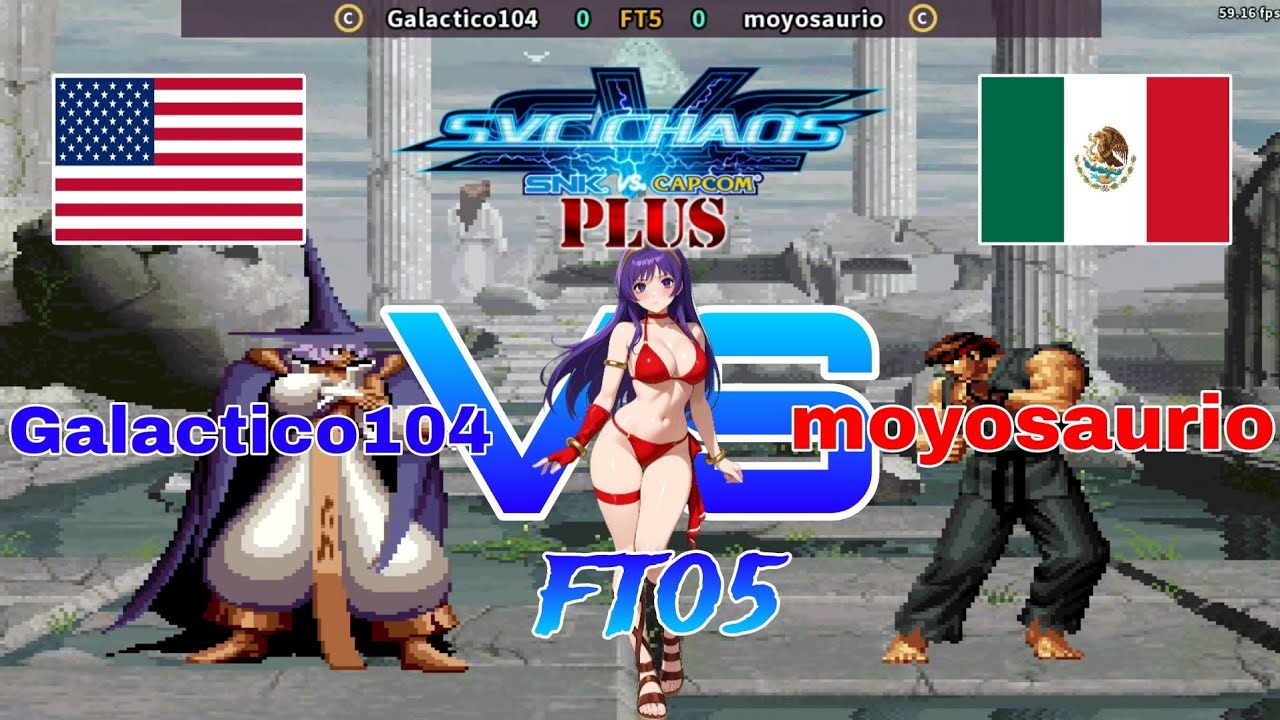 SNK VS CAPCOM CHAOS PLUS-Galactico104🇺🇲🆚️🇲🇽moyosaurio [FT05] 1080p.60fps 
