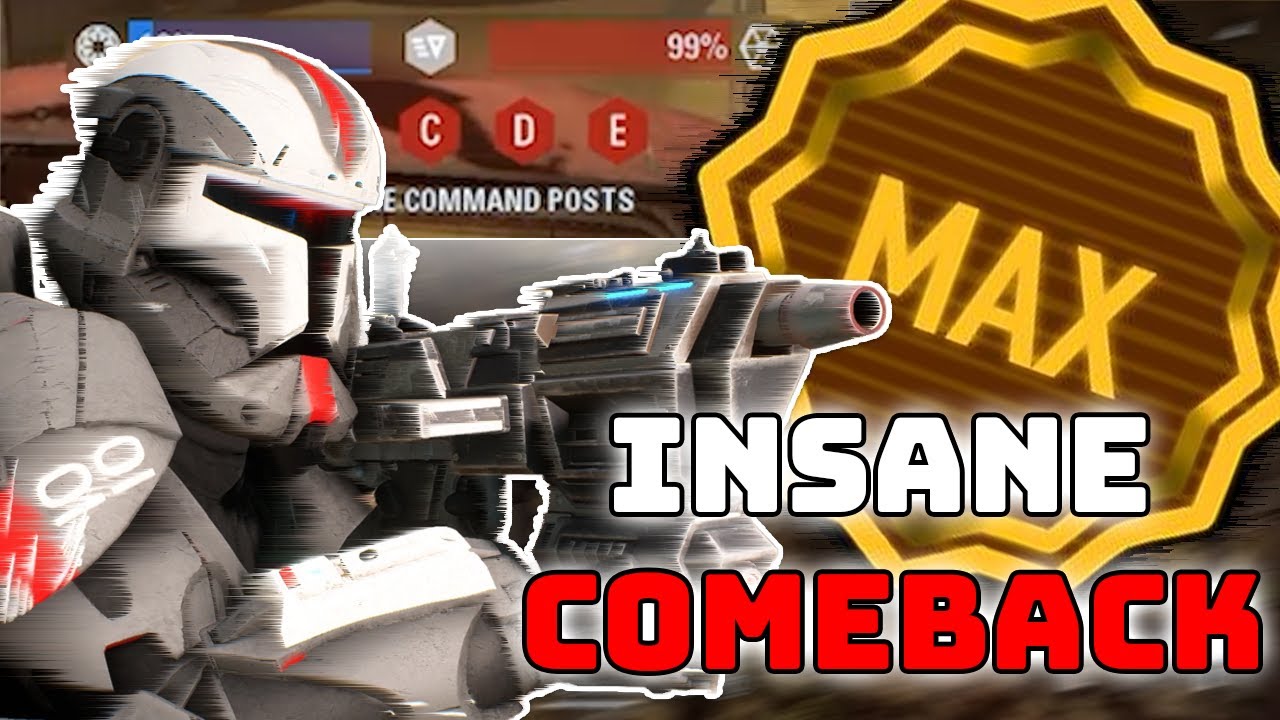 Insane Felucia comeback against SUPER STACKED Team {With commentary} | Battlefront 2 | Supremacy