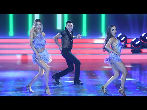 Brian Sarmiento, Sole Bayona y Cande Ruggeri en la salsa de a tres