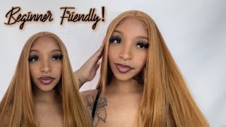 ULTIMATE CLOSURE WIG FOR BEGINNERS | Quick \& Easy Install | Ft. Hurela Hair