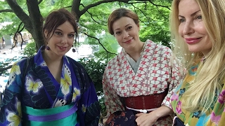Kimono party @ Cursed Park Inokashira in Kichijoji Tokyo Japan with Adeyto
