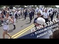 Penn State Blue Band Parade to Beaver Stadium.   August 31, 2019.