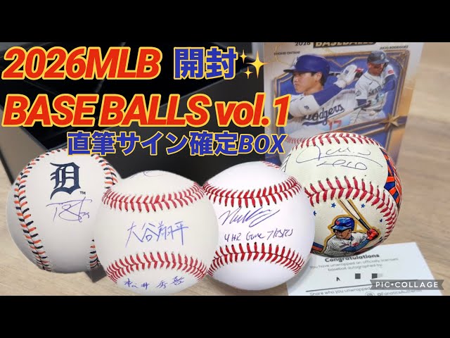 Guaranteed MLB Autographed Ball✨ Opening 2026 MLB BASE BALLS vol