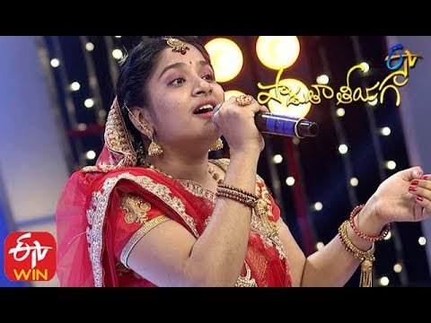 Brindavanamali Song  Mounika Performance  Padutha Theeyaga  5th April 2020  ETV Telugu