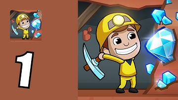 Idle Miner Tycoon: Gold & Cash - Gameplay Walkthrough Part 1 -  (iOS, Android Gameplay) | LHT Gaming