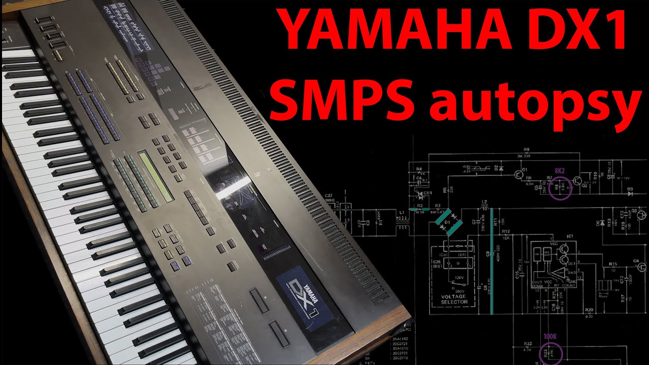 Yamaha DX1 Repair Part 1 - YouTube