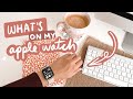 What's on my APPLE WATCH ⏱ (best apps, how I customize & stay productive) 2021