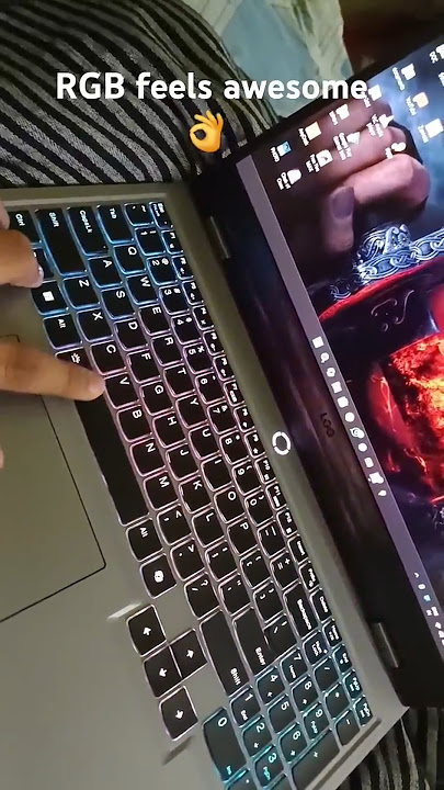 Lenovo loq gaming laptop rgb lights setting #lenovoloq #rgbkeyboard #gaminglaptop