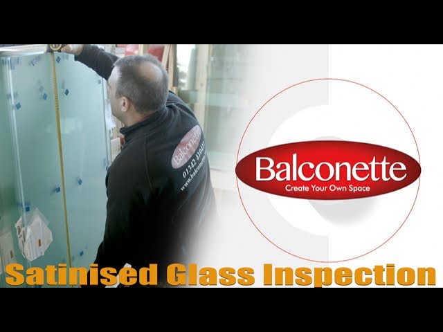 Satinised Glass Inspection