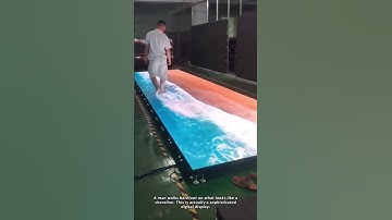 Amazing Interactive LED Floor Display in Action