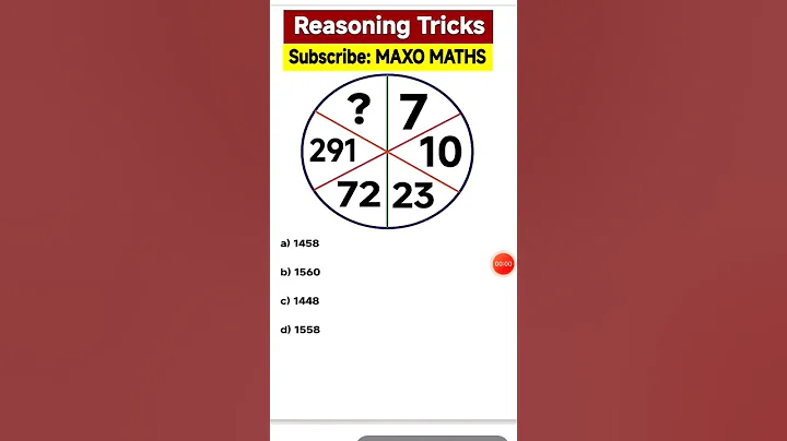 maths tricks reasoning tricks #maths #mathstricks #mathematics #reasoning #reasoningtricks #shorts