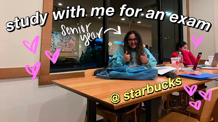 study vlog: productive study with me for an exam