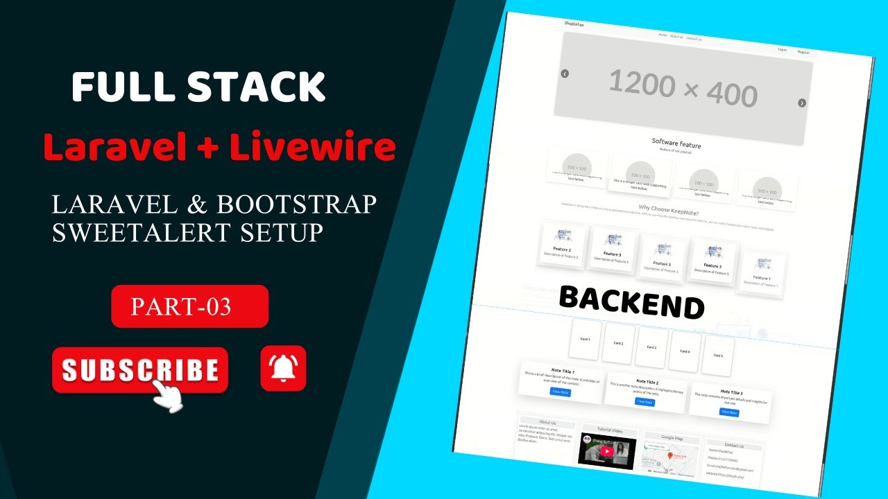🔥 Laravel + Livewire Project!jQuery | CKEditor | SweetAlert 💥Full-Stack ...