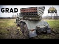 Russian BM-21 "GRAD" - 122mm Multiple Rocket Launcher