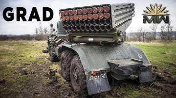 Russian BM-21 "GRAD" 122mm Multiple Rocket Launcher