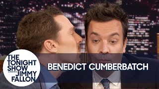Benedict Cumberbatch Gives Jimmy a Kiss and Has Some Hot Sax