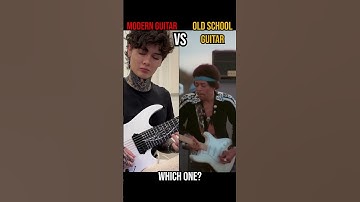 Thumbnail of Modern Guitar Players vs Old-school Guitar Players? #jimihendrix #guitarsolo #rockandroll