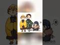 Expectation vs. Abs-ality #tanjiro #inosuke #zenitsu #cute