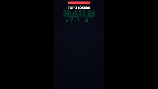 Top 3 Losers: $BIYA -26%, CVM, SMMT