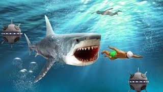 ► Scary Shark Evolution 3D - Hungry Shark Evolution - Android Gameplay For Mobile screenshot 1