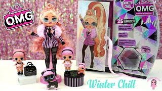 LOL Surprise OMG Winter Chill Big Wig + Madame Queen Unboxing 2020 Winter Doll