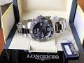 Longines Hydro Conquest Automatic 41mm Ceramic Graphite Dial