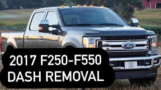 2017 F250-F550 Dash Removal, Heater Core, Evaporator Core Removal by Blue Collar Mechanic 1,714 views 10 months ago 4 minutes, 30 seconds