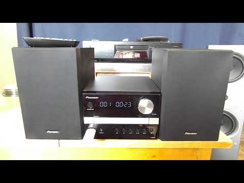 PIONEER XEM22 BLUETOOTH USB BT MP3 CD AUX IN RDS TEXT MINI HIFI KOMPLETT HIBÁTLAN MINDENE!