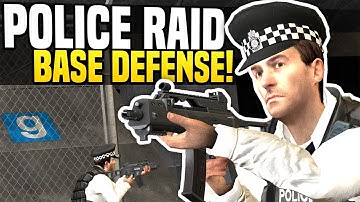 POLICE RAID - Gmod DarkRP | Strong Base Build!