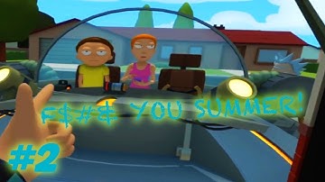 I can fix a Spaceship, RIGHT? | Rick And Morty Virtual Rickality | Part 2
