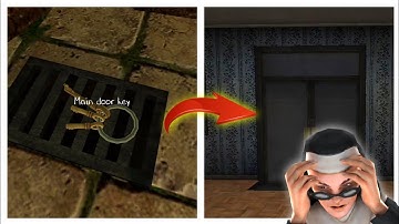 How to Find & Use the Main door Key in Evil Nun 2