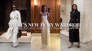 WHAT'S NEW IN MY WARDROBE LATE WINTER | Net-A-Porter, Arket, COS, Theory & more by Fabiana Cristina 36,178 views 3 months ago 42 minutes