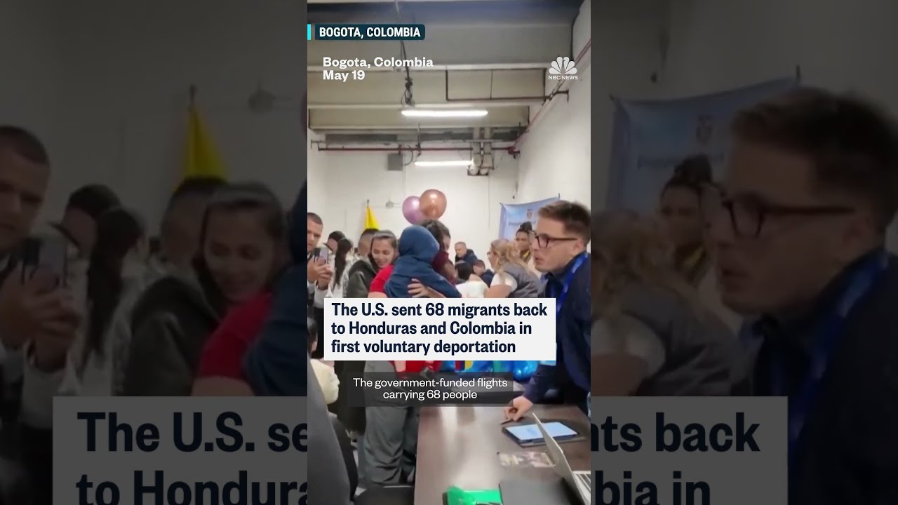 First Voluntary Deportation Flights Takes Off From The U S With 68 Migrants