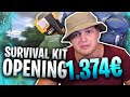 😎😳MEIN 1.374€ SURVIVAL Kit opening für die ROLLER TOUR!