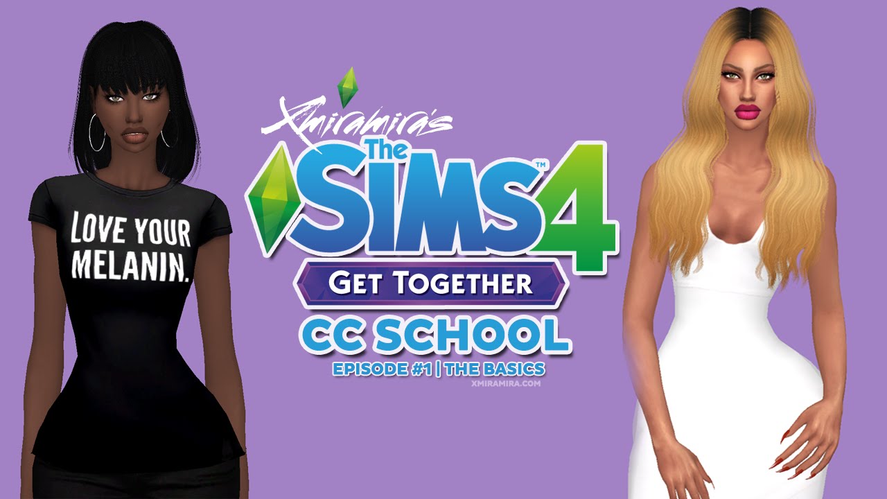 The Sims 4: Xmiramira's CC School: Episode 1 - YouTube