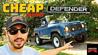 Match Highlights How NOT To Buy An Imported Land Rover Defender - The Cheapest Way To Go Broke :)
