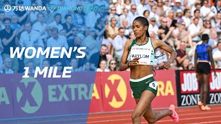 17-year-old Ethiopian Birke Haylom breaks world U20 record in Oslo mile - Wanda Diamond League 2023