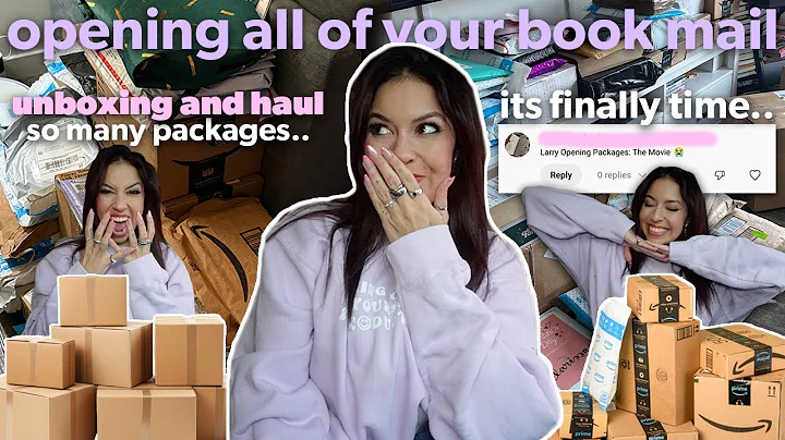 LETS OPEN BOOK MAIL TOGETHER!! 📦📬💌 thumbnail
