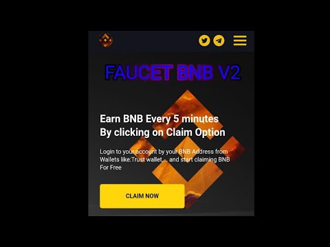 Faucet BNB V2 terbaru CRYPTOCURRENCY April 2021
