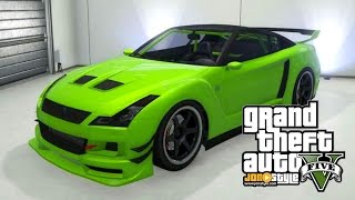 GTA 5 ONLINE : Annis Elegy RH8/GTR R35, Import/Export Gameplay (BUILDING A WIDEBODY NISSAN R32!!! )