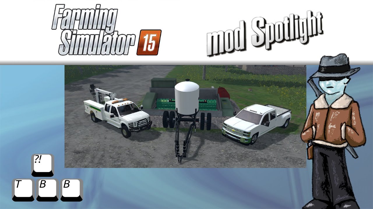 Farming Simulator 15 Mod Spotlight - Chevy vs Ford vs Wood Chipper ...