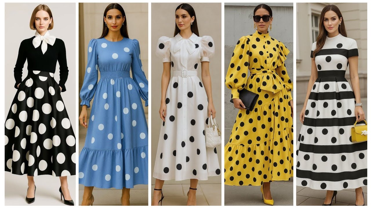 Горошек на любой сезон | Простой и элегантный образ