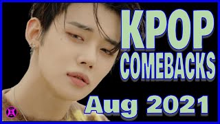 Top KPOP Comebacks | August 2021