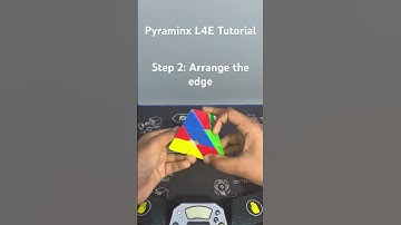 Pyraminx L4E tutorial #trending #rubikscube #shortsviral #cubing #shortvideos #pov #cube #tutorial