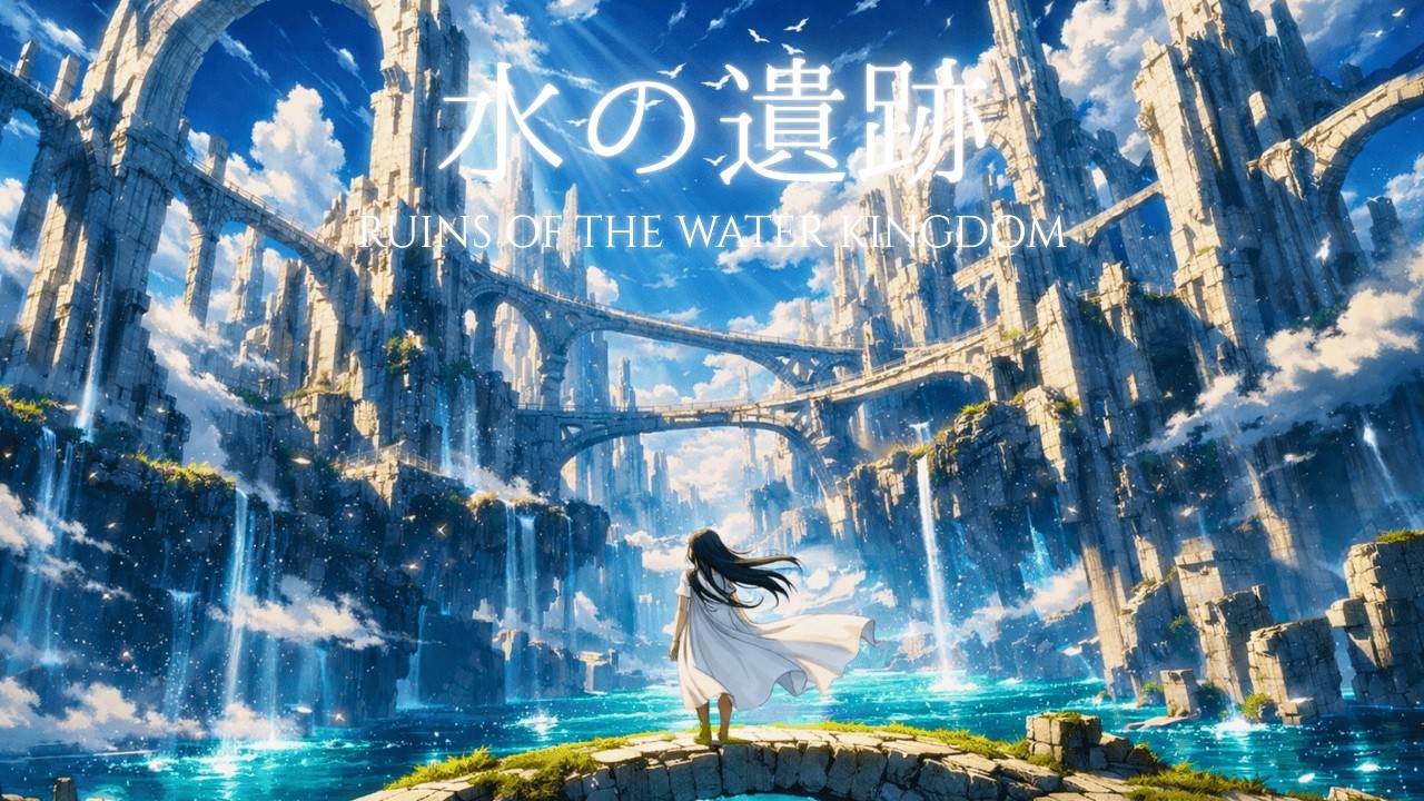 【異世界ケルト音楽】水の遺跡┃Ruins of the Water Kingdom《60min》【睡眠用/リラックス/作業用BGM】
