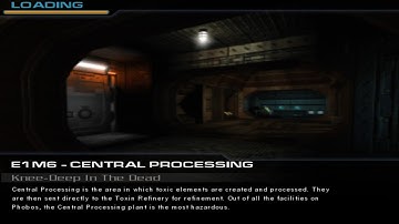 Classic Doom 3 - E1M6: Central Processing (100%)