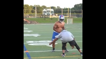 Running Back Training with Saquon Barkley