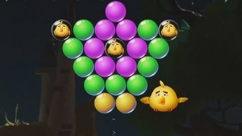 Birds Bubble Shooter Game Level 58 - 64