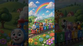 🚂 Learn Numbers 1–7 with Tommy the Train | Fun Kids Cartoon🚂 Choo Choo! Number
